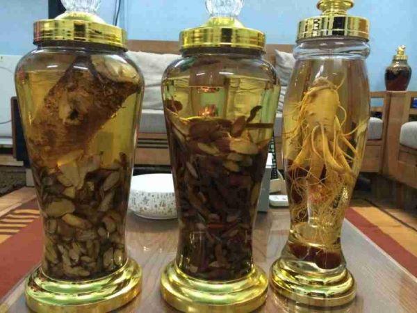 các loại rượu ngâm