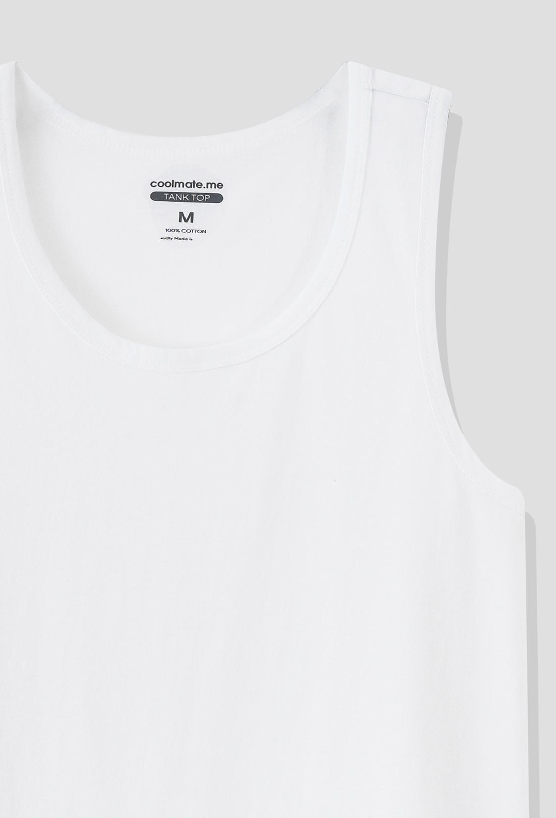 Áo ba lỗ Cotton 100% Coolmate Basics - undefined