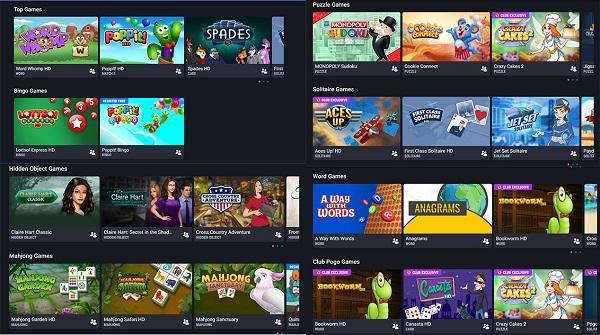 web game trực tuyến miễn phí trên Pogo