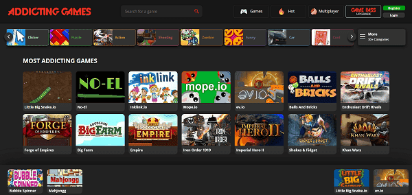 game web nhập vai trên Addictinggames