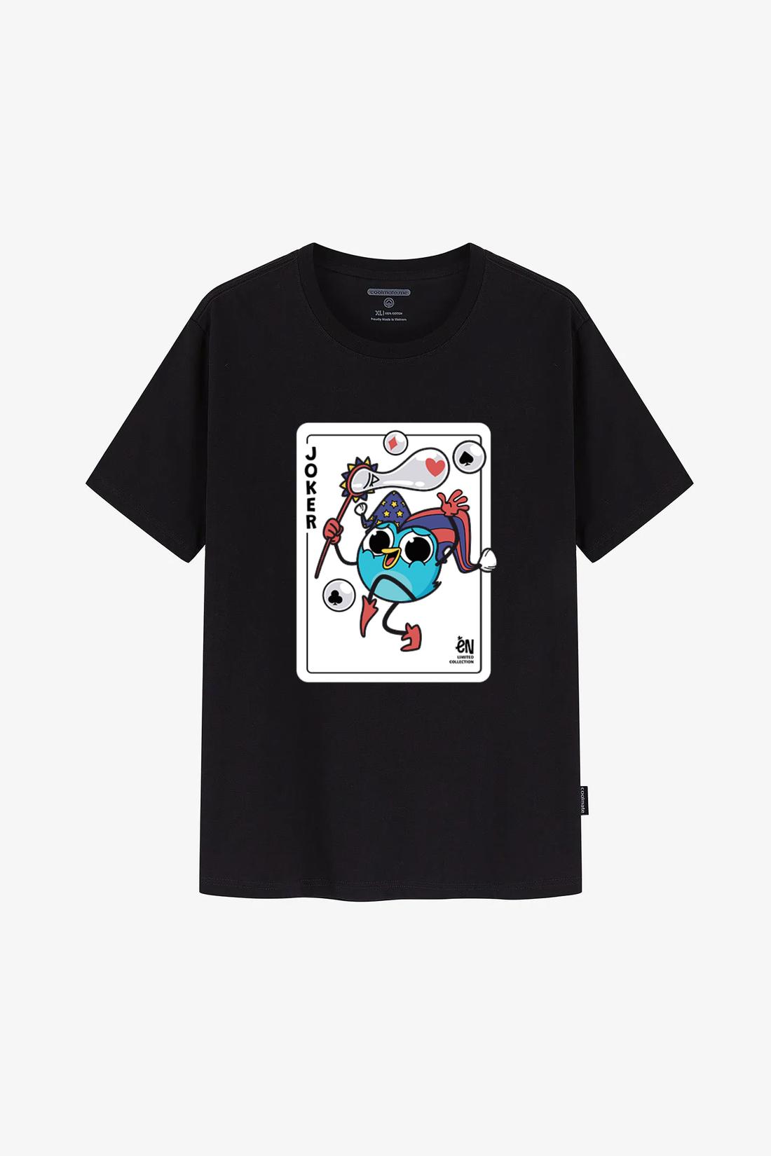 Én X Coolmate | Áo thun Én phiên bản JOKER màu Đen - Limited Edition - undefined