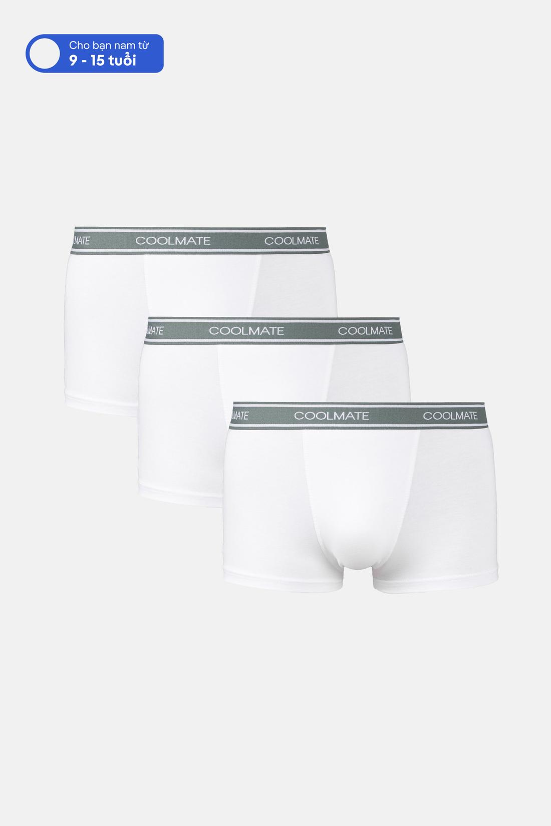 Combo 3 Quần Lót Nam Trunk Bamboo Trẻ em - undefined
