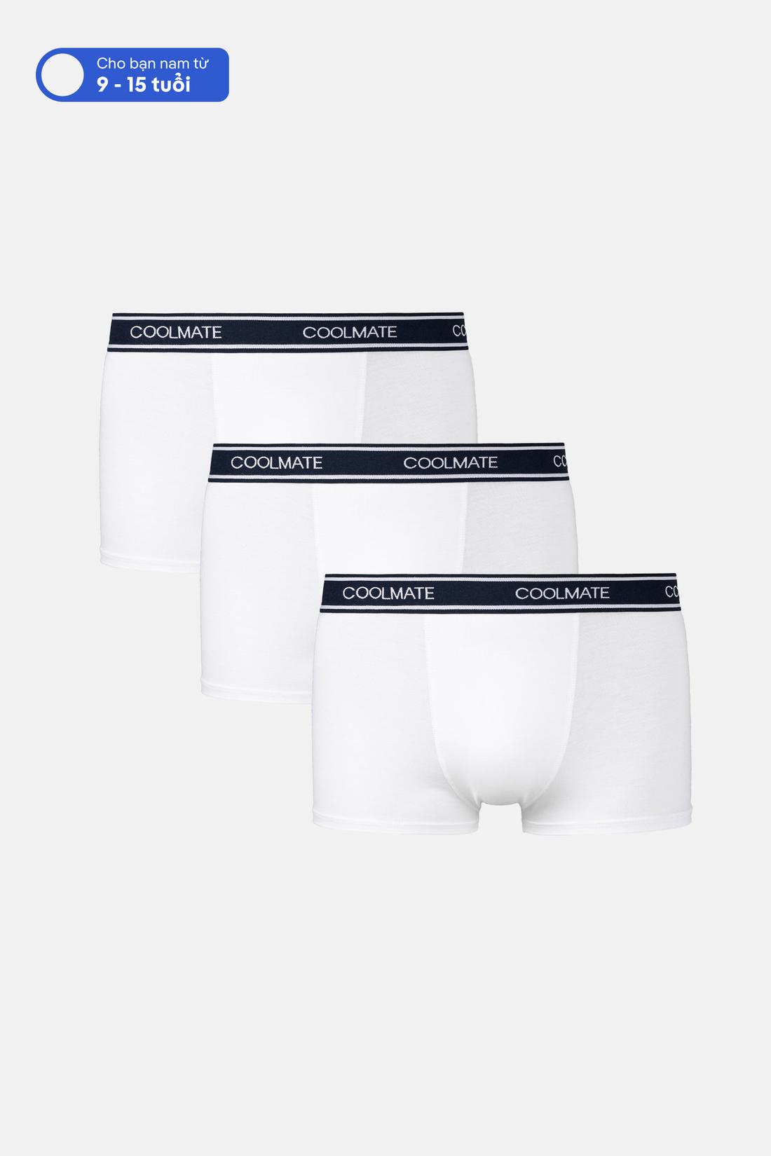 Combo 3 Quần Lót Nam Trunk Bamboo Trẻ em - undefined