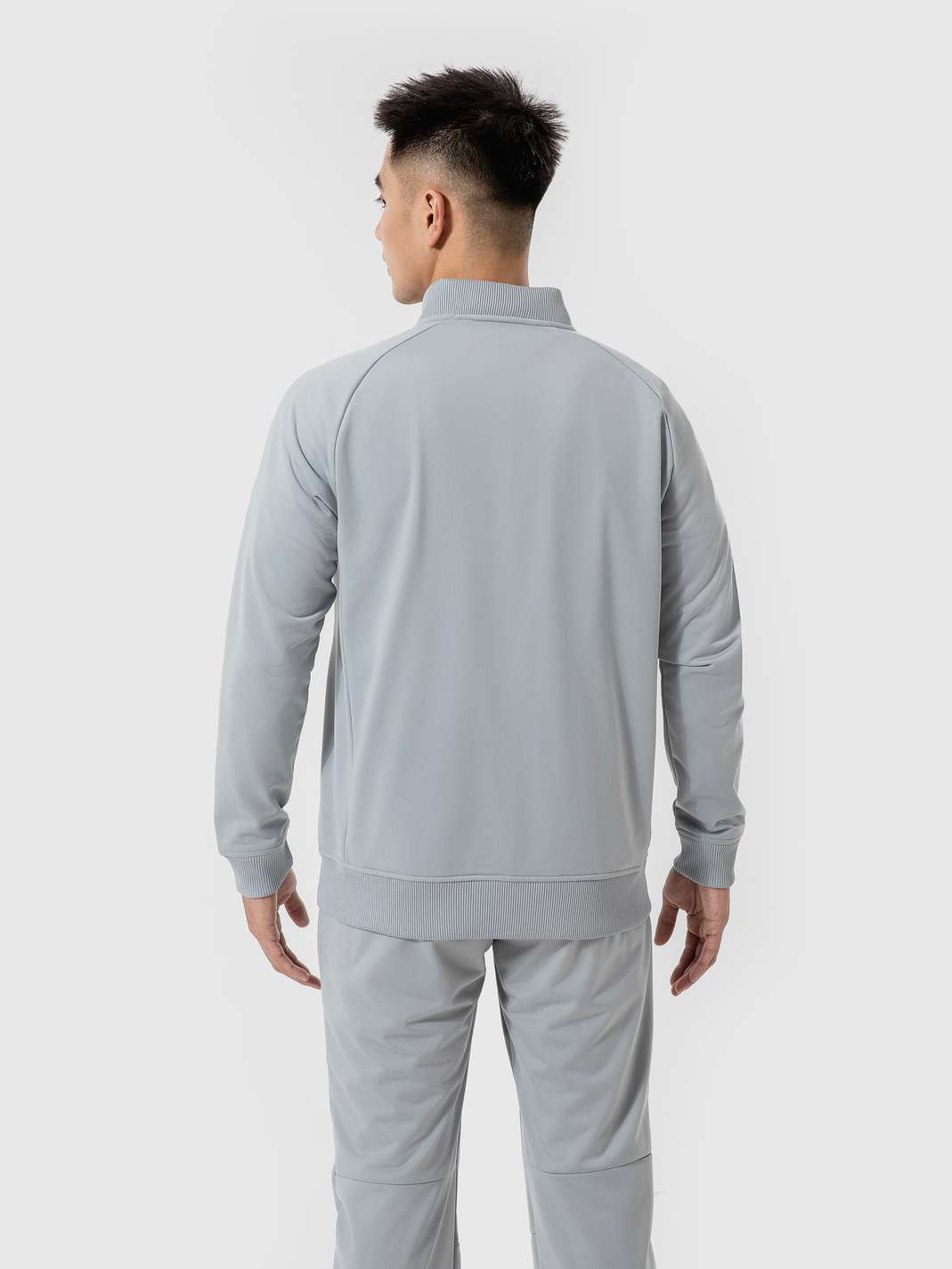 Áo khoác thể thao Track Jacket cổ Rib - undefined