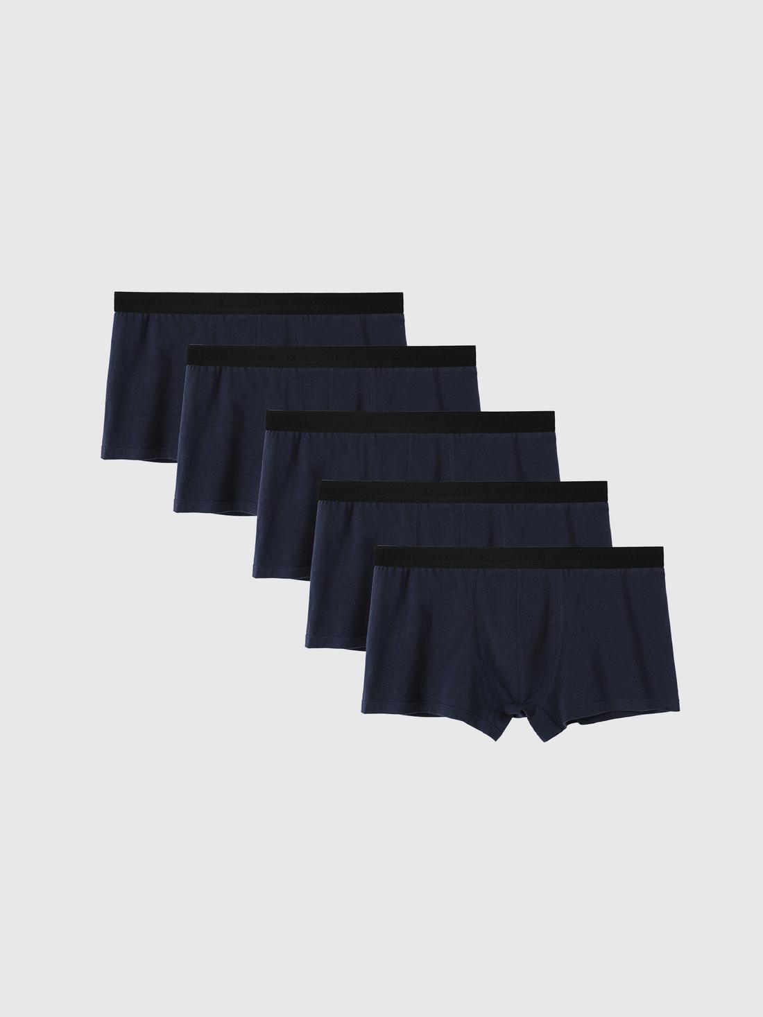 Pack 5 Trunk Cotton Coolmate Basics cạp logo - undefined