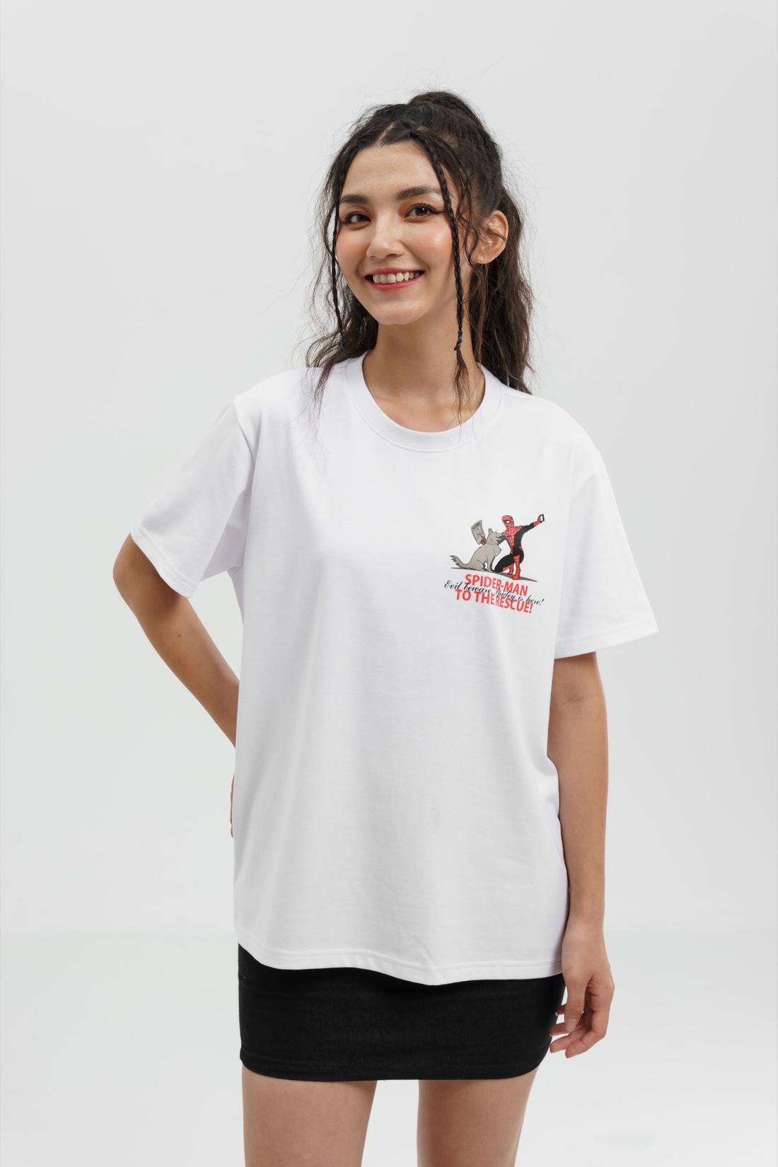 Áo thun Marvel Spider-Man To The Rescue - undefined