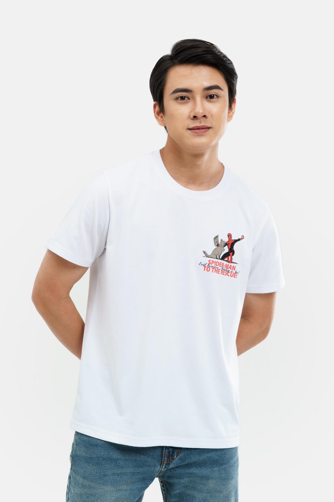Áo thun Marvel Spider-Man To The Rescue - undefined
