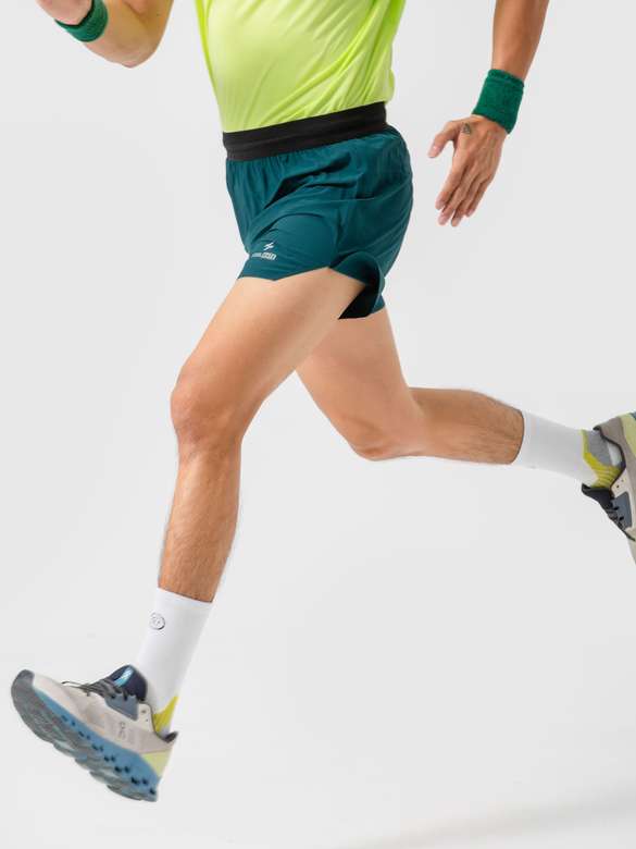 Quần shorts nam chạy bộ CoolFast 5 inch - undefined