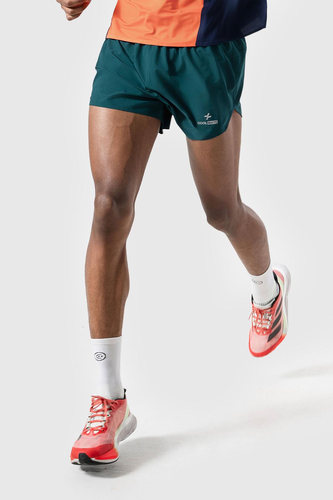 Quần shorts nam chạy bộ CoolFast 3.5 inch - undefined