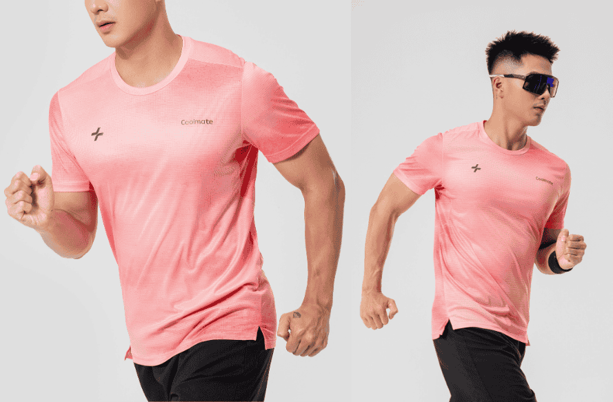 Tshirt chạy bộ nam Graphic Sky