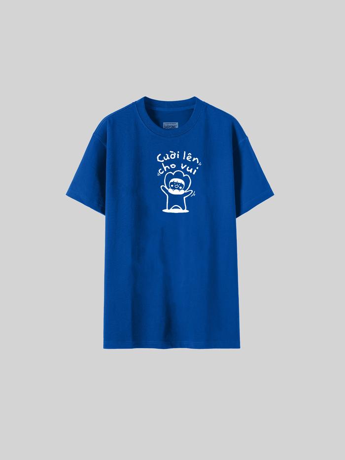 Áo in cotton Care & Share - Cười lên cho vui - undefined