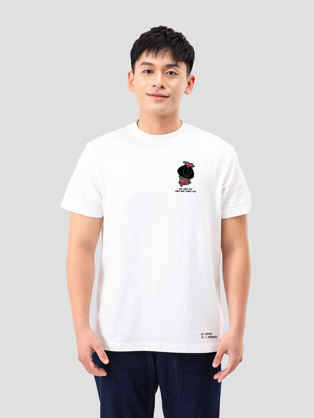 Áo in C&S Em ước mơ - Chú hề Mốc - undefined