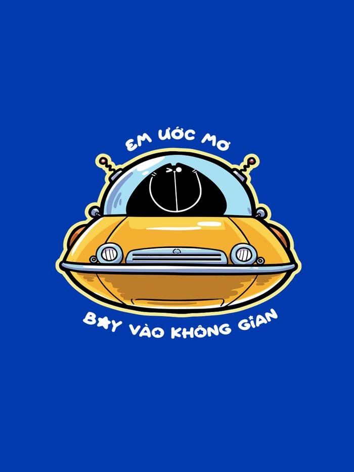 Áo in C&S Em ước mơ - Đĩa bay Mốc - undefined