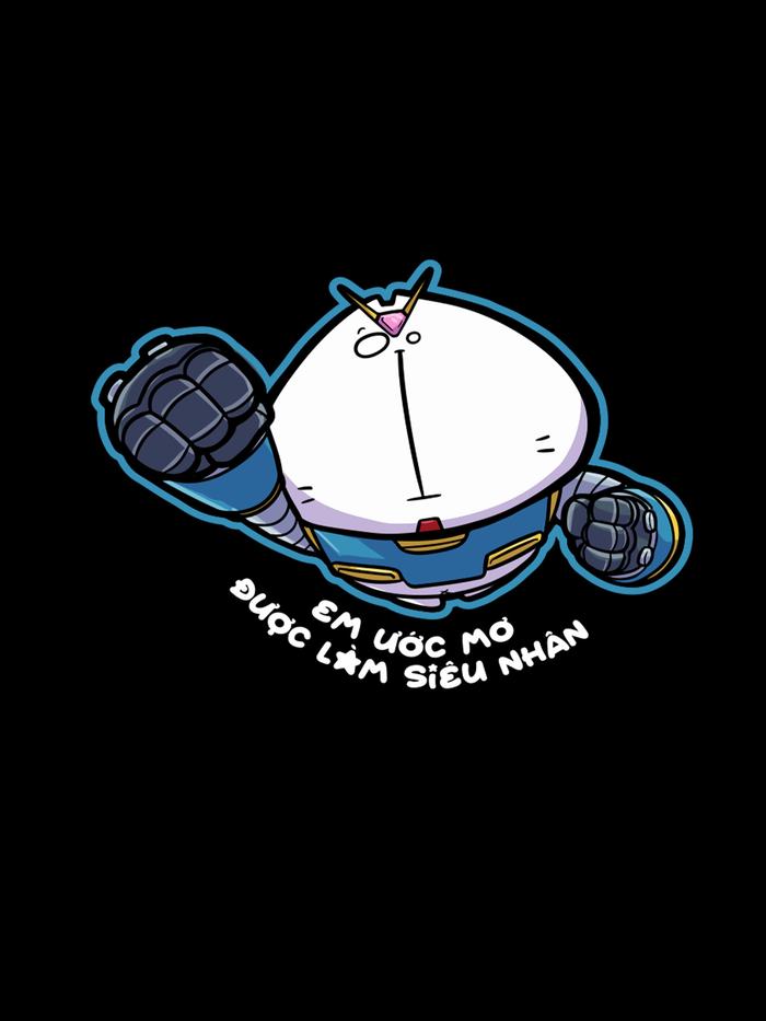 Áo in C&S Em ước mơ - Siêu nhân Mốc - undefined