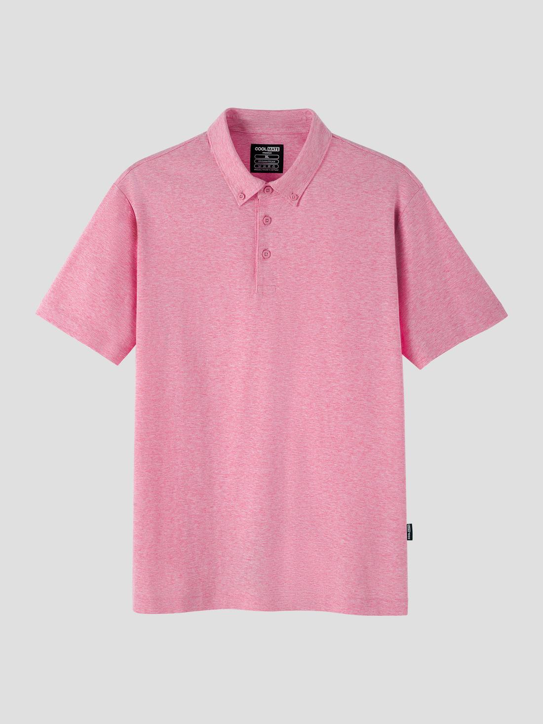 Áo Polo nam Premium Cotton Linen - undefined
