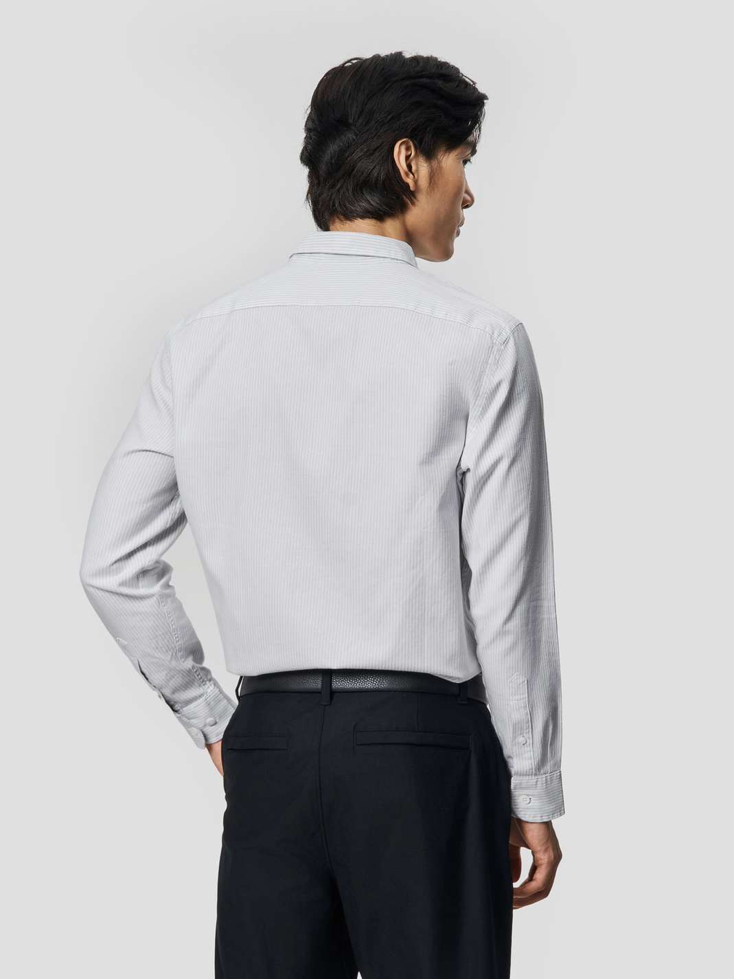 Áo sơ mi nam Casual kẻ sọc - undefined