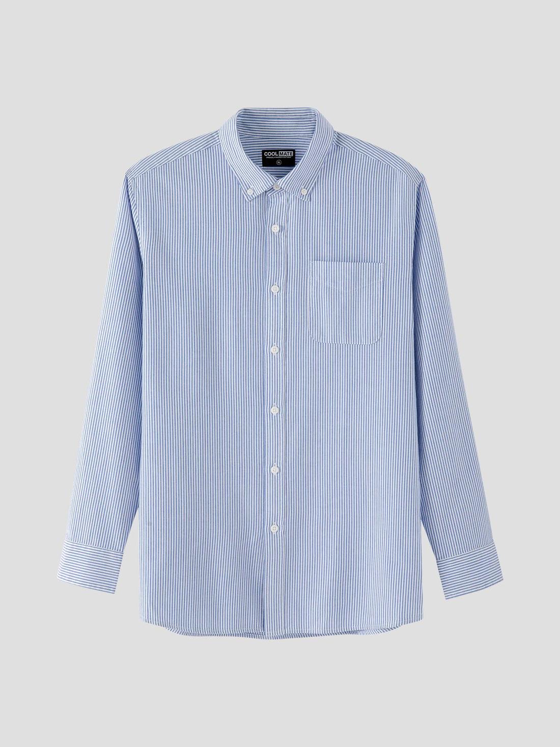 Áo sơ mi nam Casual kẻ sọc - undefined