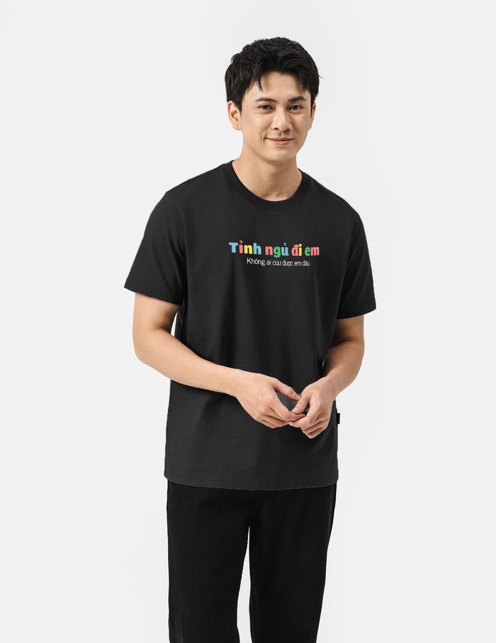 Tshirt Cotton 220gsm Regular Wake Up, Babe - undefined