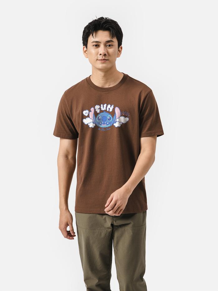 Áo thun Cotton 220gsm Regular Disney Stitch Fun In The Sun - undefined