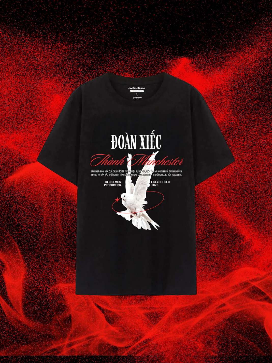 Áo Thun Nam Viet Devils - Đoàn Xiếc Thành Manchester - undefined