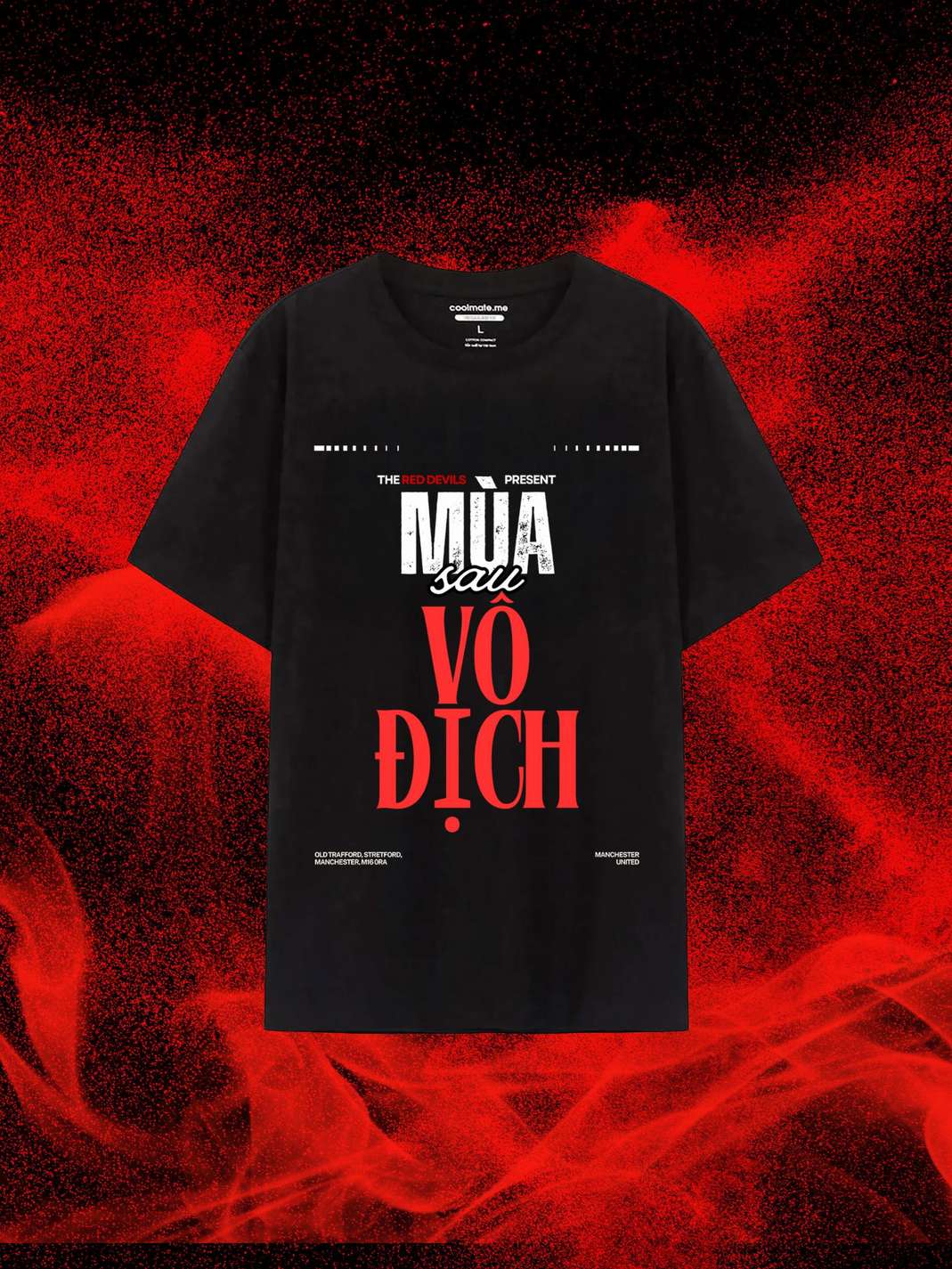 Áo Thun Nam Viet Devils - Mùa Sau Vô Địch - undefined