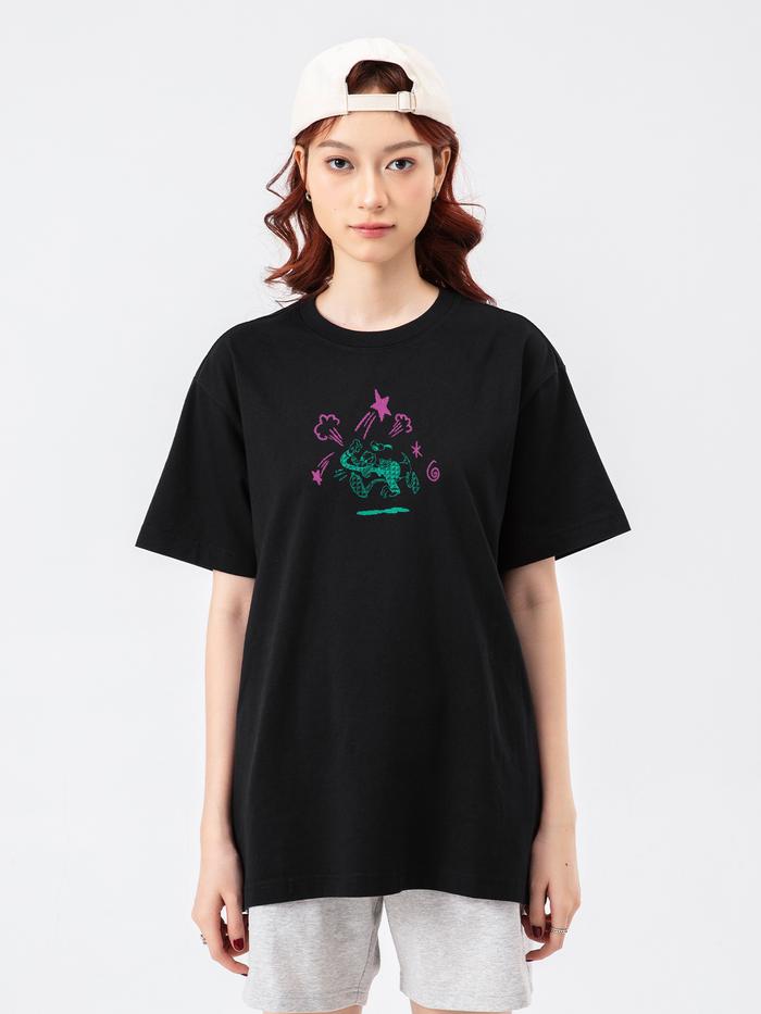 Áo thun Relaxed Fit Disney Grumpy Donald - undefined