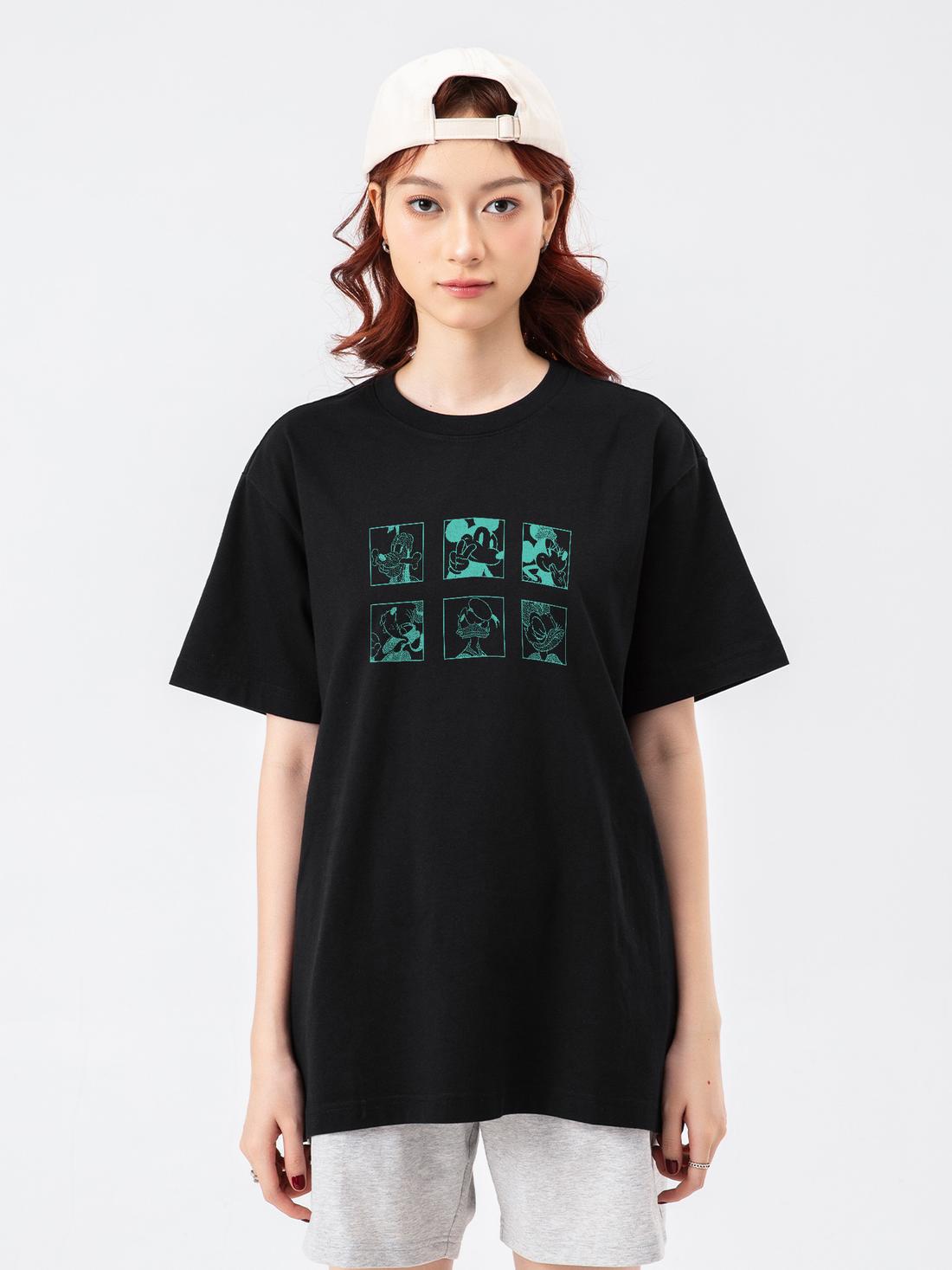 Áo thun Relaxed Fit Disney Mickey And Friends Portraits - undefined
