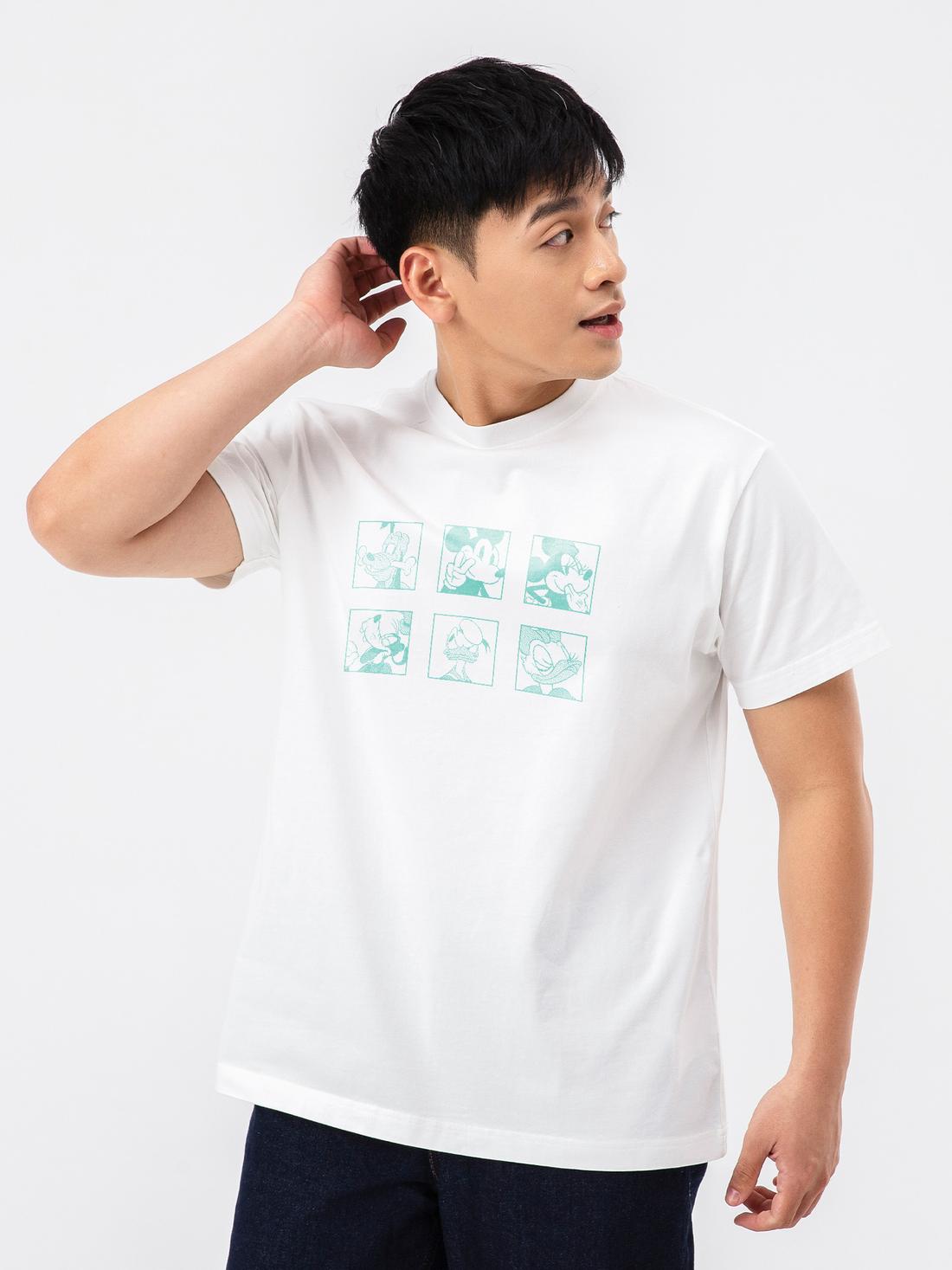Áo thun Relaxed Fit Disney Mickey And Friends Portraits - undefined