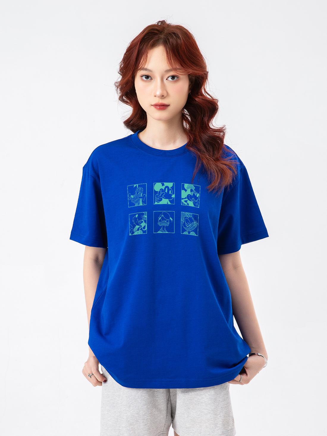 Áo thun Relaxed Fit Disney Mickey And Friends Portraits - undefined