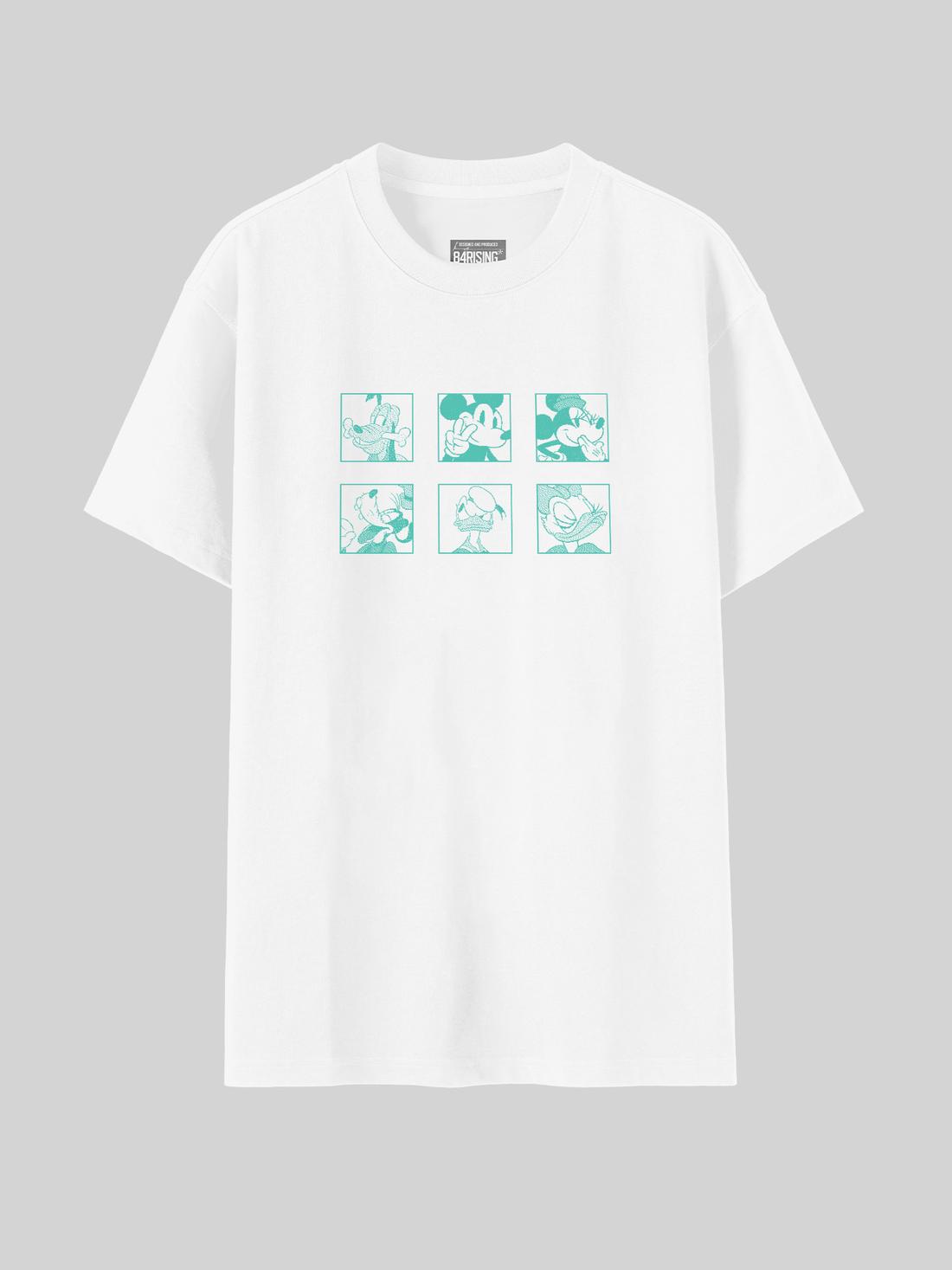 Áo thun Relaxed Fit Disney Mickey And Friends Portraits - undefined