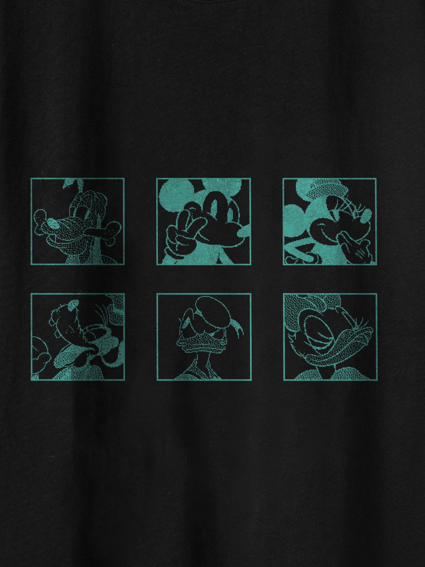 Áo thun Relaxed Fit Disney Mickey And Friends Portraits - undefined