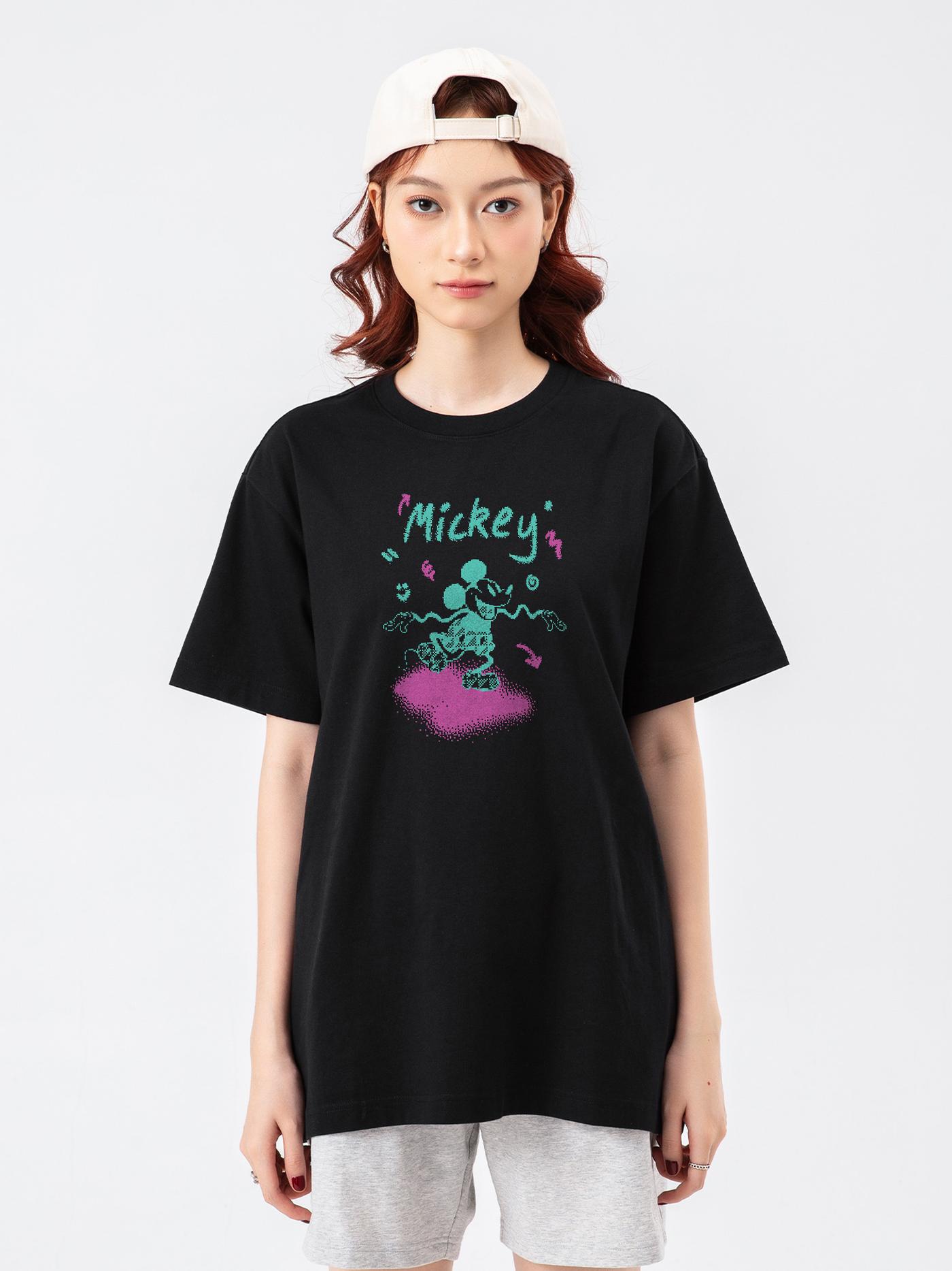 Áo thun Relaxed Fit Disney Mickey Wavy - undefined