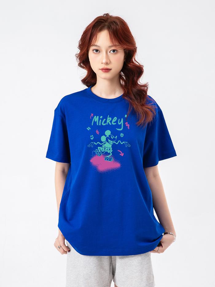 Áo thun Relaxed Fit Disney Mickey Wavy - undefined