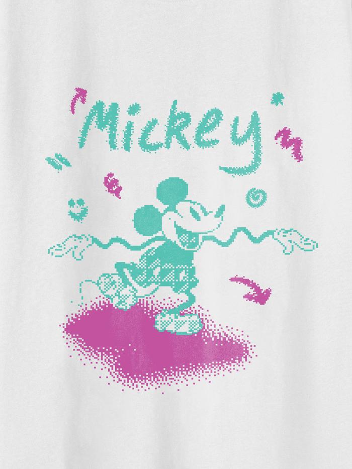 Áo thun Relaxed Fit Disney Mickey Wavy - undefined