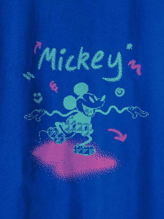 Áo thun Relaxed Fit Disney Mickey Wavy - undefined
