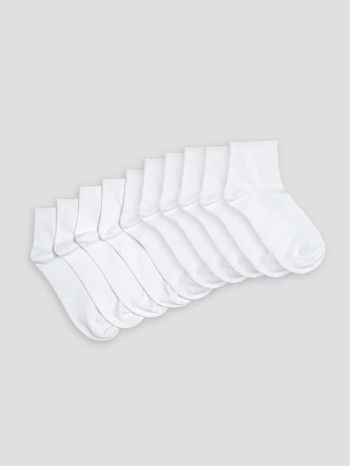 Combo 5 Đôi Tất Nam cổ trung Basics - undefined