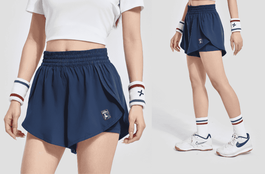 Shorts nữ 3.5inch Pickleball Sideline