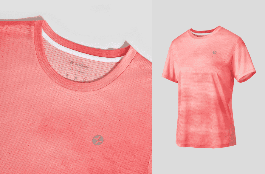 Tshirt chạy bộ nữ Graphic Sky