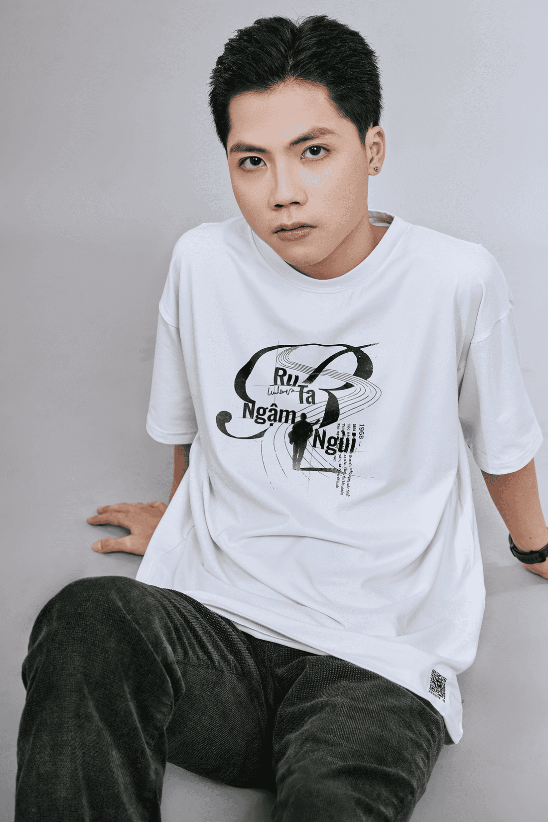 Coolmate x Collective Studio | Áo thun ngắn tay in Ru Ta Ngậm Ngùi - A Lullaby for Myself  - undefined