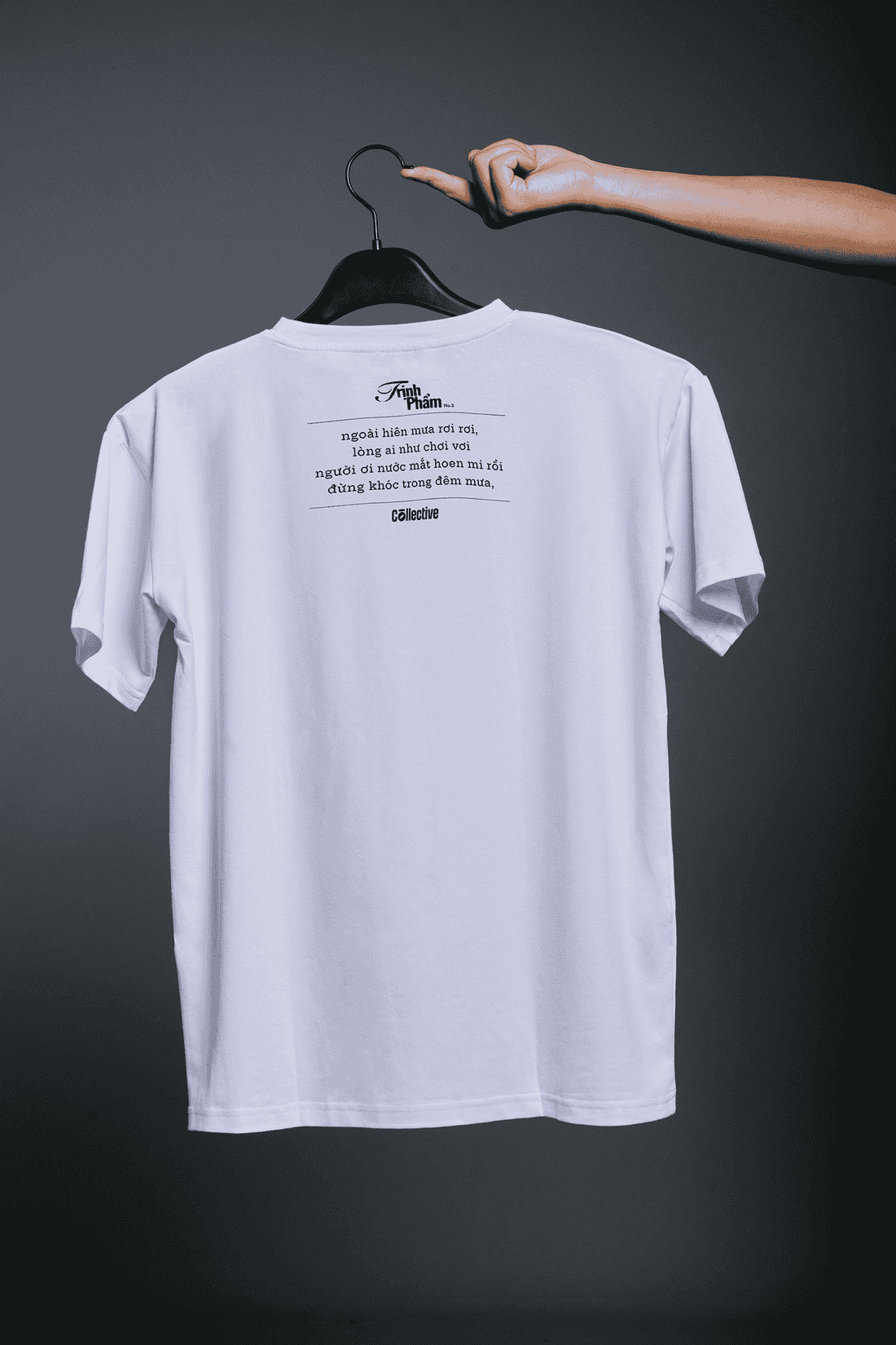 Coolmate x Collective Studio | Áo thun ngắn tay in Ướt Mi - Teary Eyelashes - undefined