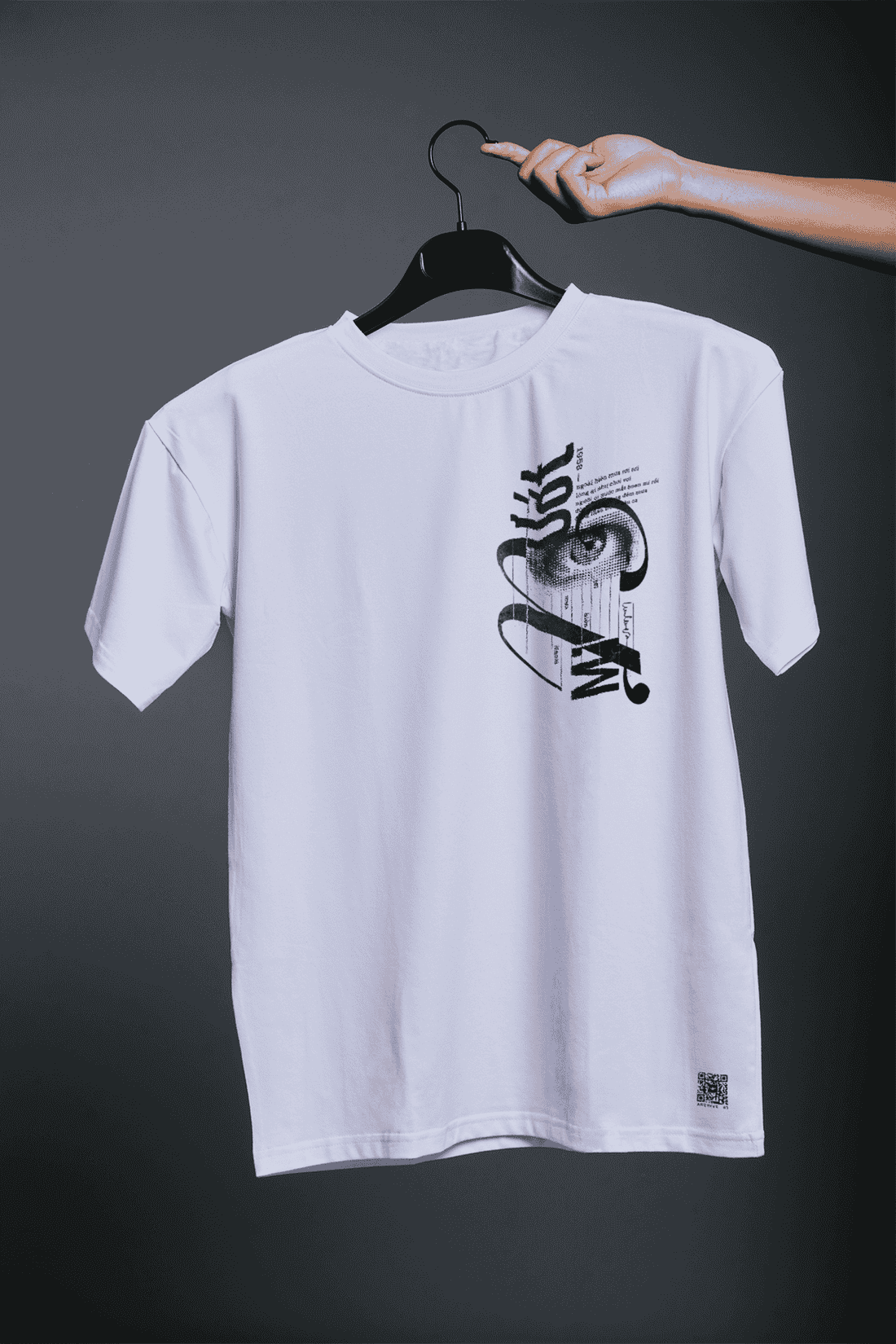 Coolmate x Collective Studio | Áo thun ngắn tay in Ướt Mi - Teary Eyelashes - undefined