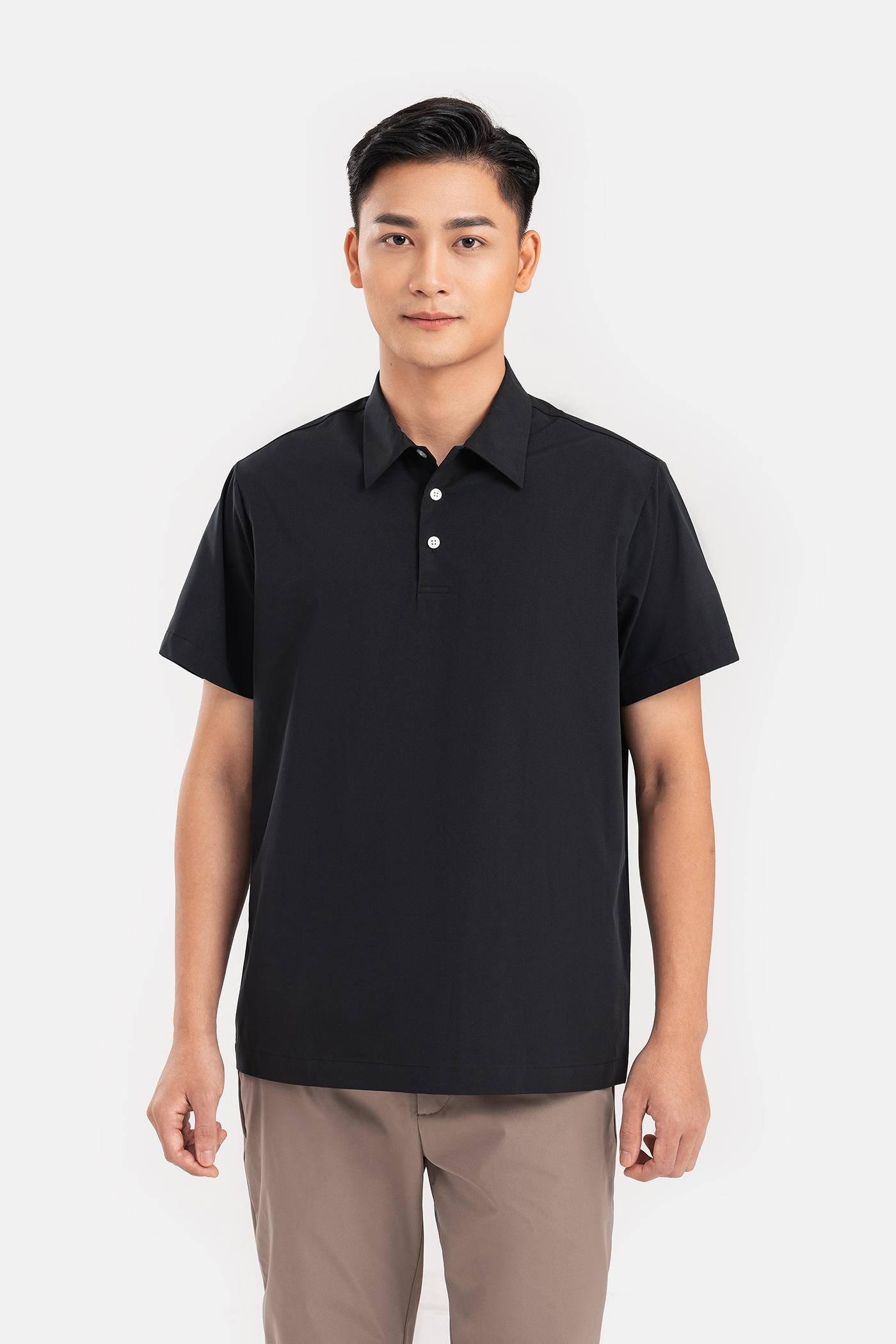 Săn deal - Áo Sơ mi nam Excool Limited ngắn tay chui đầu - Xám - undefined