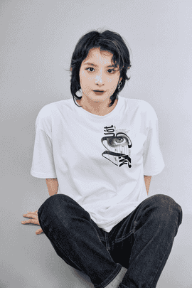 Coolmate x Collective Studio | Áo thun ngắn tay in Ướt Mi - Teary Eyelashes - undefined