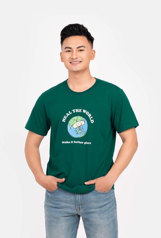 Áo Thun Nam Clean Vietnam in Heal The World - undefined