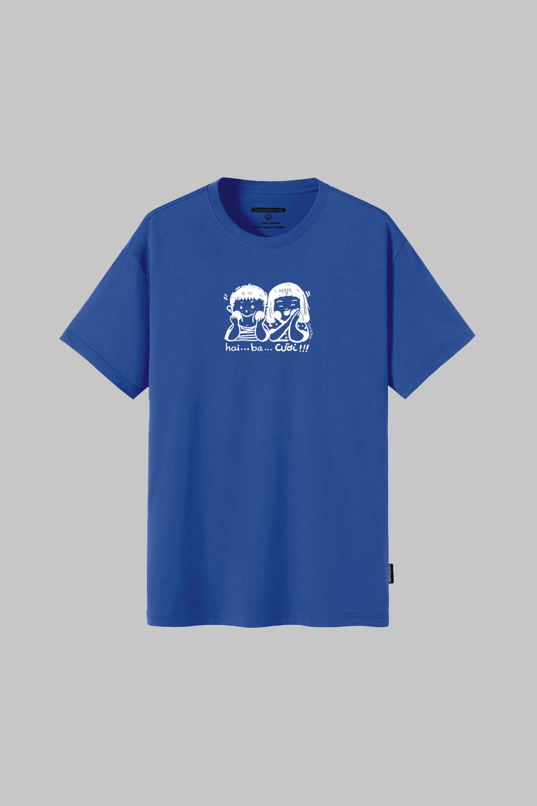 Áo thun Cotton Care & Share Smile - Hai ba cười - undefined