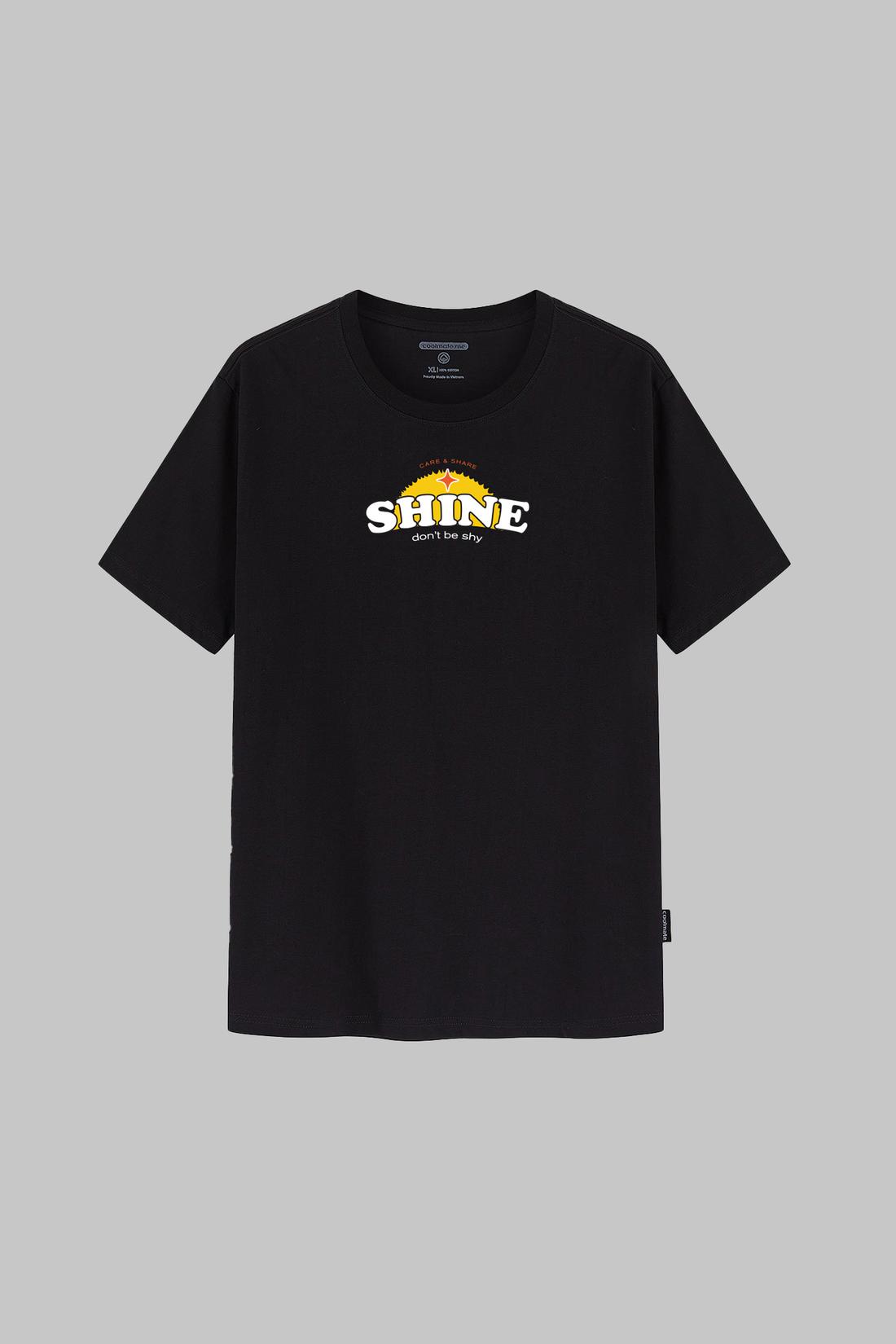 Áo thun Cotton Care & Share Smile - Shine - undefined