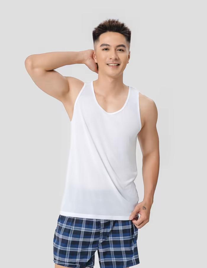 Áo ba lỗ nam mặc trong thoáng khí nhanh khô Excool - undefined