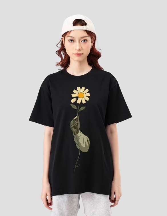 Áo thun Cotton Compact Hoa Cúc - undefined