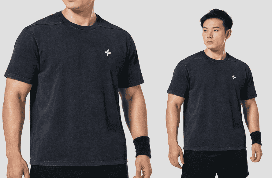 Áo Thun Gym Cotton Oversized Comfort Washed