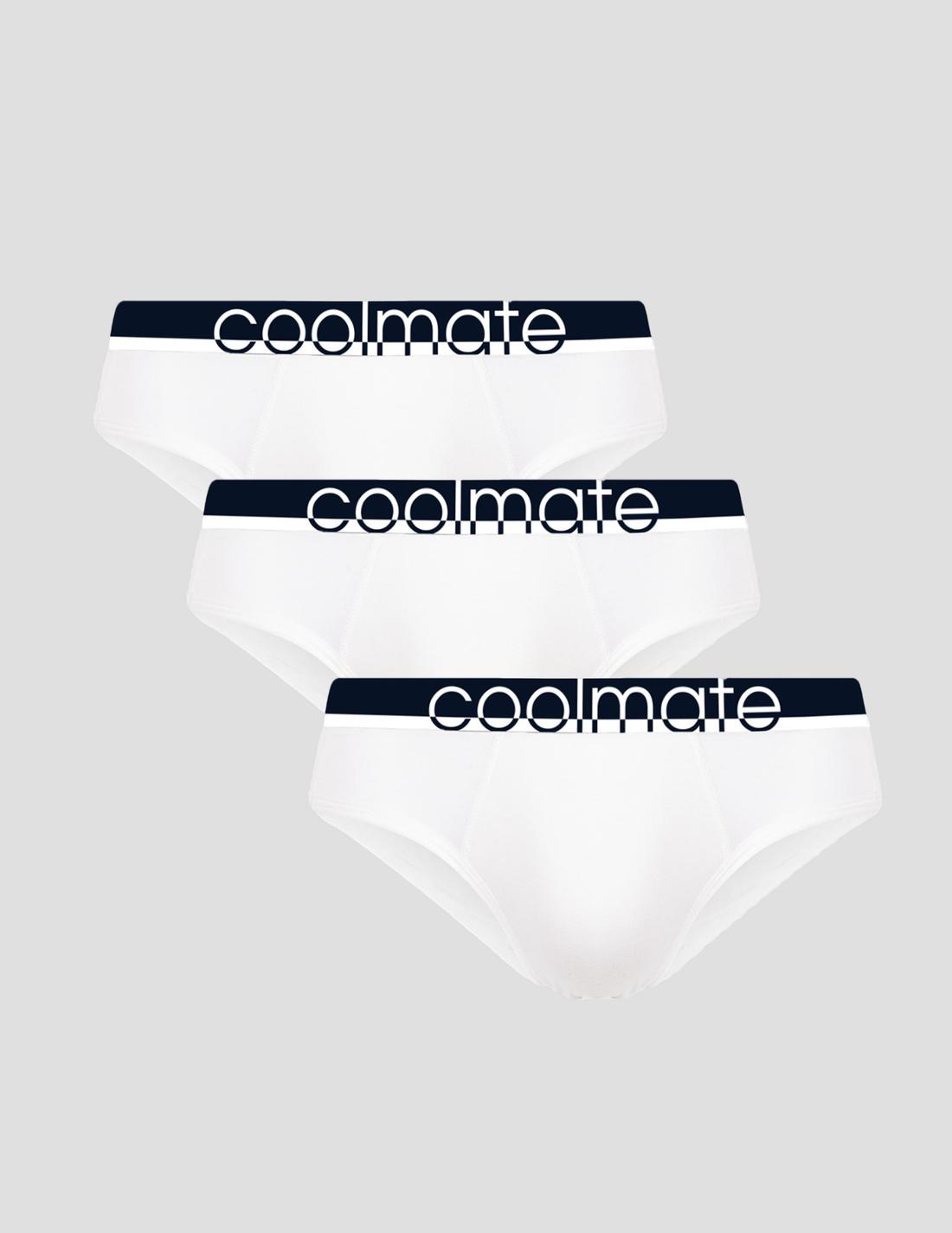 Pack 3 Quần Bamboo Briefs Tam giác Logo - undefined